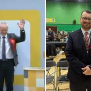 Labour's John Southworth and council leader, Cllr Eamonn O'Brien