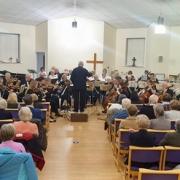 Ramsbottom Concert Orchestra in performance at All Saints Church in Brandlesholme
