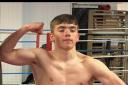 HOPES: Bury's Lewis George prepares to head to Istanbul for the European Muay Thai Championships