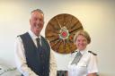 Police and crime commissioner Clive Grunshaw and chief constable Sacha Hatchett