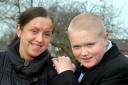 Yvonne Partington with her 12-year-old son Evan Partington-Tennant who saved his mum when she collapsed with a diabetic coma