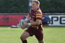 Centre Oli Glasse scores the first try for Sedgley Tigers in a commanding first-half display