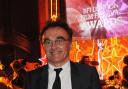 Danny Boyle at the BFI London Film Festival awards last night