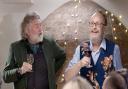 Hairy Bikers stars Dave Myers and Si King reunited for their Coming Home for Christmas special on the BBC.