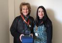 Volunteer project coordinator Julie Abramson and manager of The Fed’s volunteer services, Dalia Kaufman.