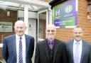 General manager Martin Howell, managing director Mike Robinson and director of operations Paul Wilkinson