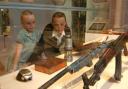 Youngsters take a look at some of the exhibits on display at the Fusilier Museum