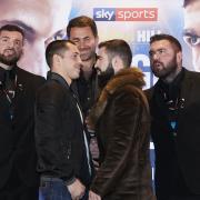 Scott Quigg and Jono Carroll Launch Press Conference ahead of their Super-Featherweight clash at Manchester Arena on Saturday March 7th 2020.23rd January 2020..Picture By Mark Robinson..