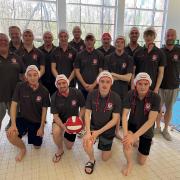 LEAGUE PLACE: The Radcliffe waterpolo team