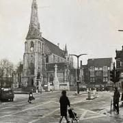 Market Place in Bury, 1970