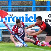 Fit-again Tommy Brierley scored a second half try at Workington Picture: Dave Murgatroyd