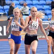 Bury AC’s Anna Gisbourne out in front