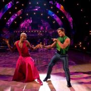Layton Williams and Nikita Kuzmin dance the American Smooth