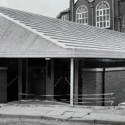 Radcliffe police station, 1985