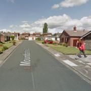 Mountbatten Close in Whitefield, one of the streets on which a house was burgled in the early hours of today, Friday.