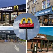 McDonald's ratings in Bury
