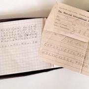 Lt Col Woodcock’s code and pocket book