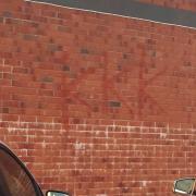 Racist abuse sprayed on the side of Armaan restaurant in Radcliffe