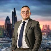 Charles Burns has made it through to the seventh episode of The Apprentice. Photo credit of the BBC.