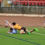 Action from Bury Broncos' game against Manchester Rnagers