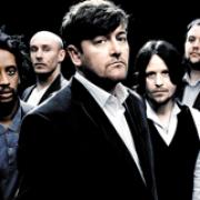 Back in action: Elbow with (from left) Pete Turner, Richard Jupp, Guy Garvey, Mark Potter and Craig Potter
