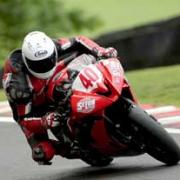 Speed king: Ben Grindrod in action at Cadwell Park