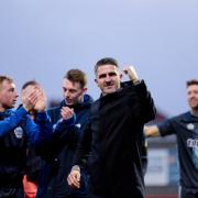 Bury manager Ryan Lowe after Morecambe FC and Bury FC. Picture by Andy Whitehead