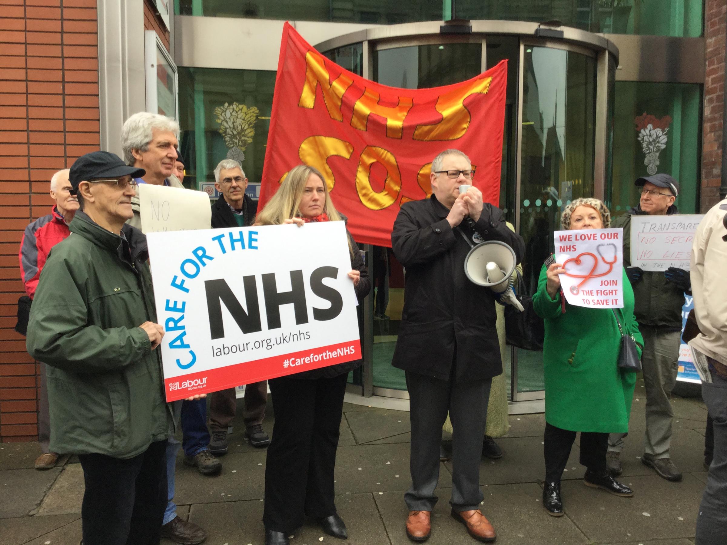 VIDEO: Protests as closure of NHS walk-in centres is confirmed
