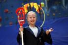 Hollie Hinds aged 10 during Harry Potter week at Bolton Lads and Girls Club.