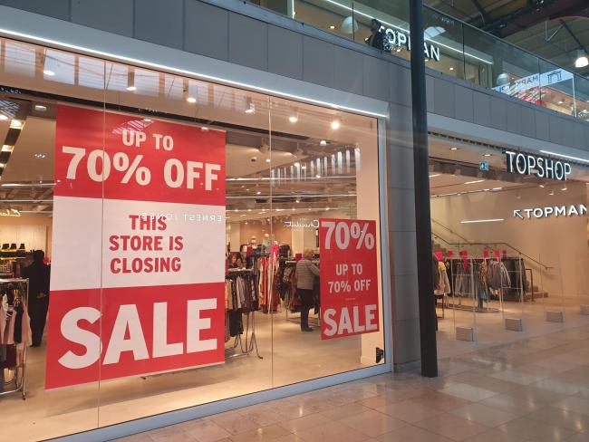 Topshop in Bury safe as nearby stores set to be closed