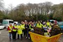 Volunteers join forces for clean-up operation after the floods