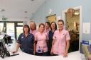 Nurses from Bury Hospice's in-patient unit