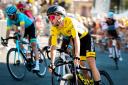 Adam Yates in  the yellow jersey. Picture: Alex Whitehead/SWpix.com