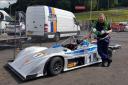 CHAMPION: Ryan Farrow at Brands Hatch on his way to reclaiming his overall title this season