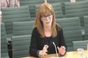 Cllr Joanne Harding at the Home Affairs Select Committee
