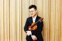 Violinist Vincent Che-Yang Chu will play at Bury Parish Church