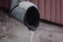 Frozen pipes can be prevented using lagging if they are located on the outside of a property