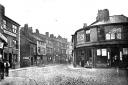 Old photo of Bury town centre