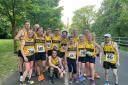 Radcliffe AC members at the Norden six-mile race