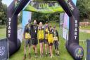 Radcliffe AC runners who took part in the Lyme Half Marathon