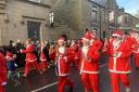 Santa Dash fundraisers during last year's event