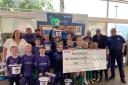 Seedfield Sports Junior Football Club fundraising at Tesco Bury