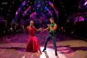 Layton Williams and Nikita Kuzmin dance the American Smooth