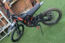 The bike is believed to have been stolen in the Whitefield area