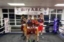 The Bury ABC quartet at the club