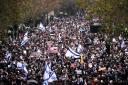 The march at the weekend was organised by the charity Campaign Against Antisemitism