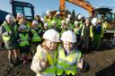 Some of Little Lever’s youngest residents put mark on major Bolton development