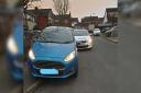 The Ford Fiesta was recovered by police following a chase