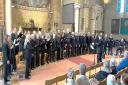 The North West Chorale performing in Belgium