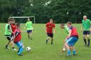 Prestwich Heys players being put through their paces during pre-season